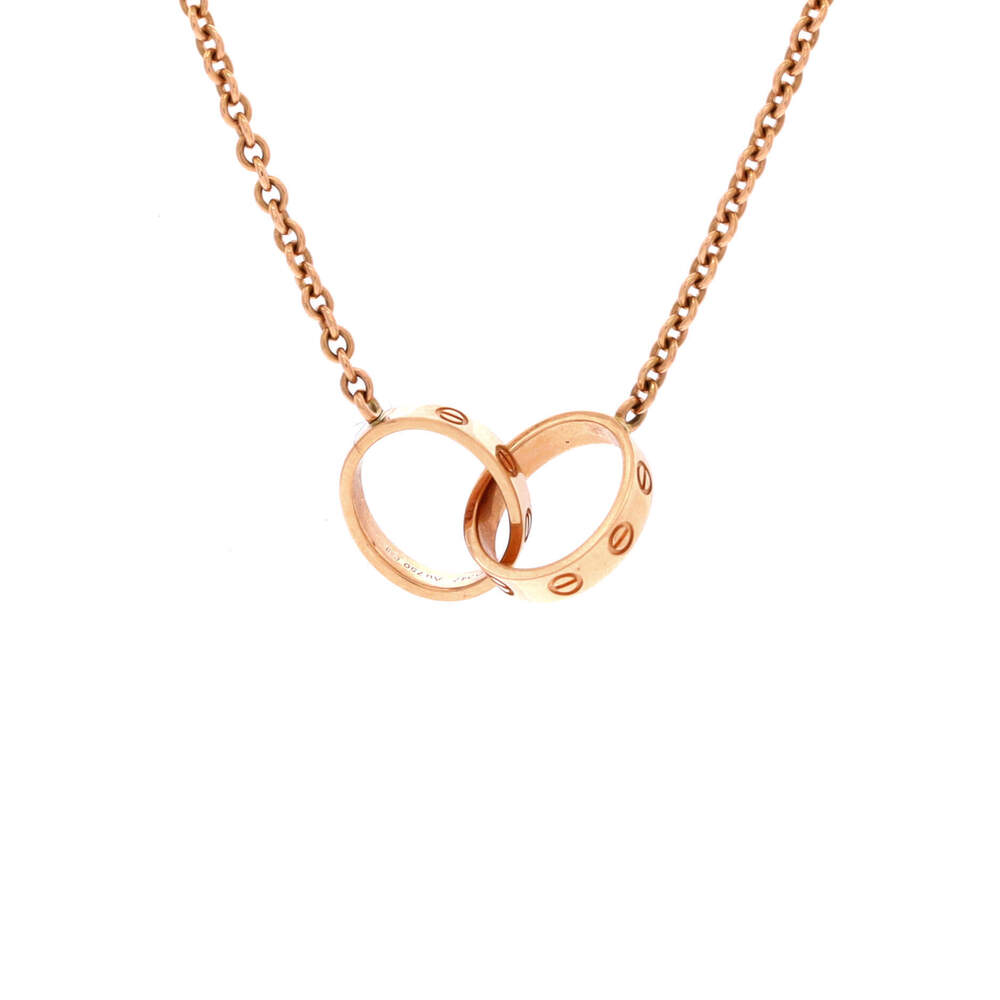 Cartier Love Interlocking Necklace